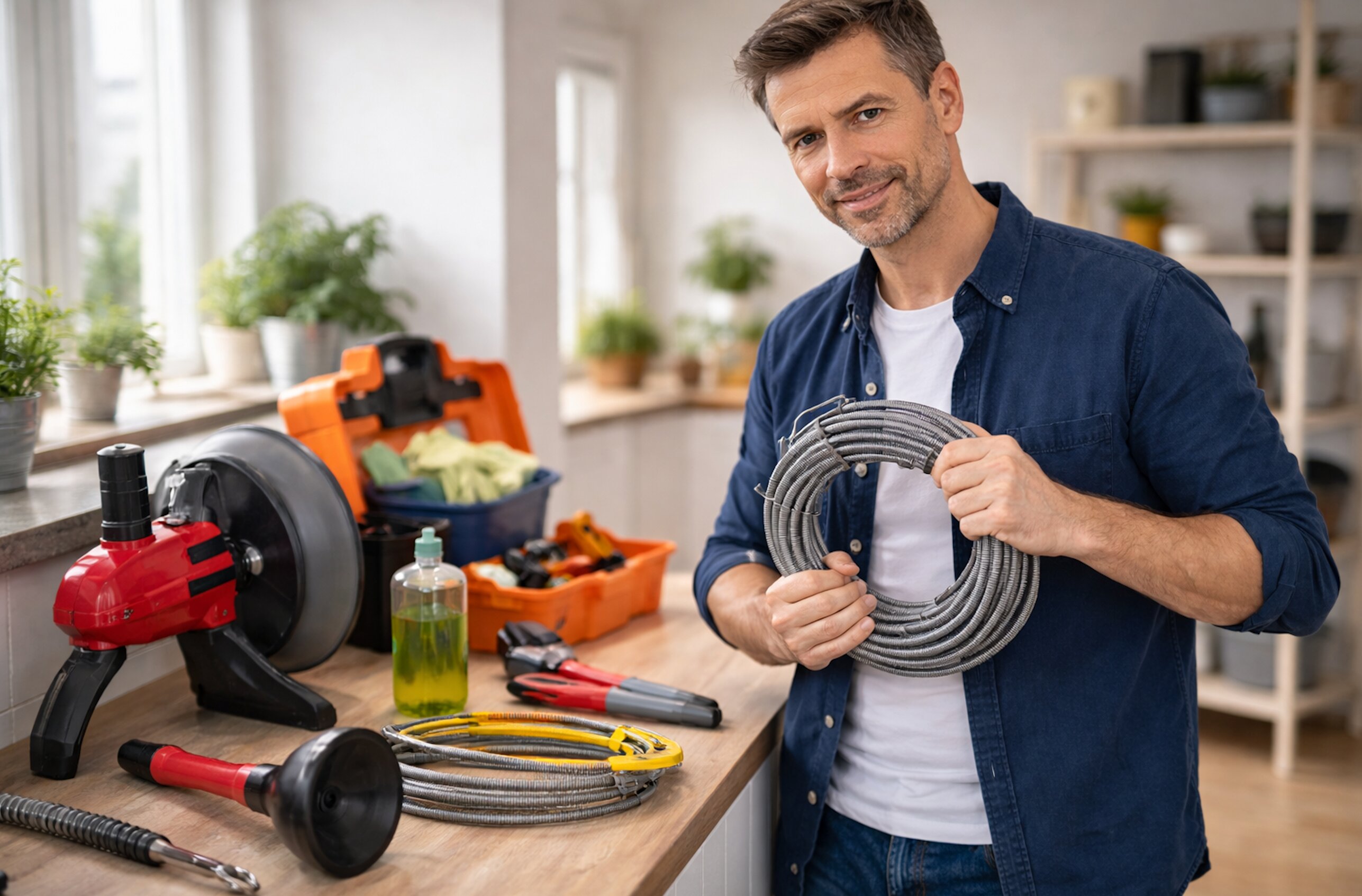 Rohrreinigungswerkzeuge – Spirale, Pumpe, Pümpel im Überblick