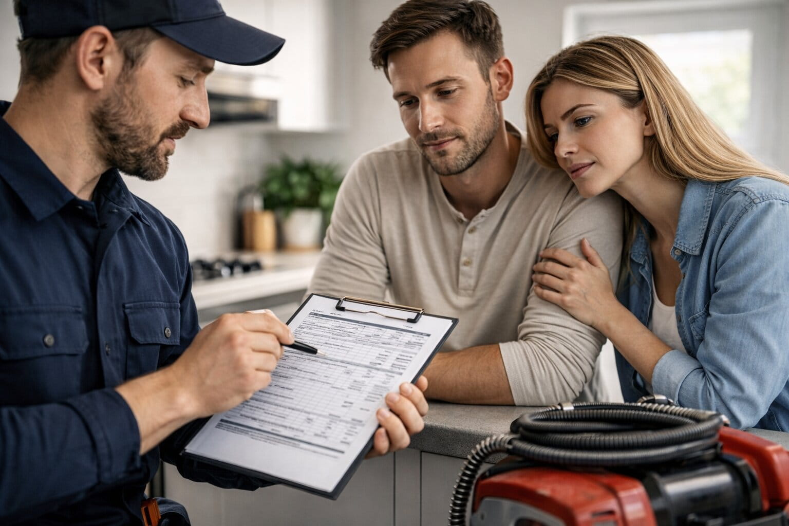 Was kostet eine Rohrreinigung – echte Richtwerte